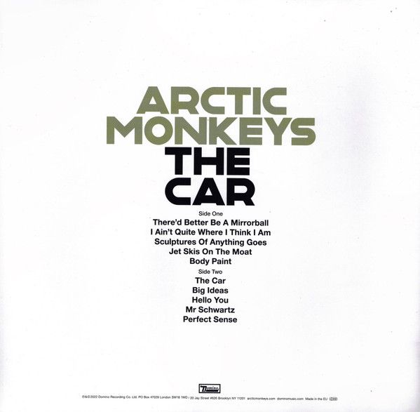 Платівка Arctic Monkeys – The Car