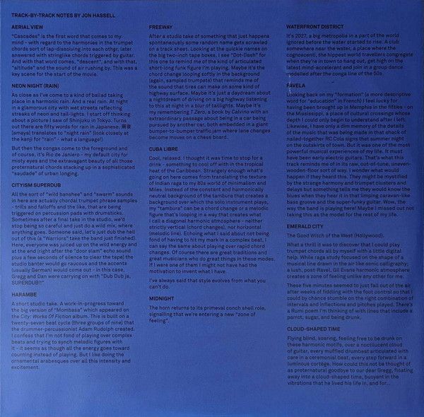Платівка Jon Hassell – Psychogeography|Джон Хасселл(2xLP)