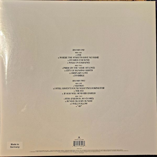 Платівка U2 – Songs Of Surrender| U2 – Пісні здачі(2xLP Orange)
