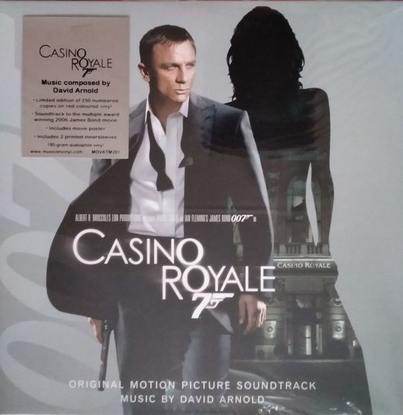 Платівка David Arnold – Casino Royale (Original Motion Picture Soundtrack)|Девід Арнольд-Казино Рояль: оригінальний саундтрек до фільму(2xLP)