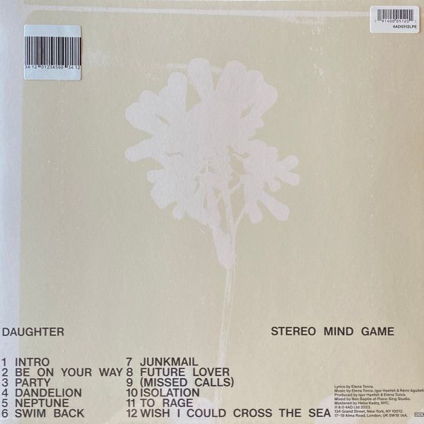 Платівка Daughter – Stereo Mind Game(Limited Edition)|Дочка-Стерео розумова гра