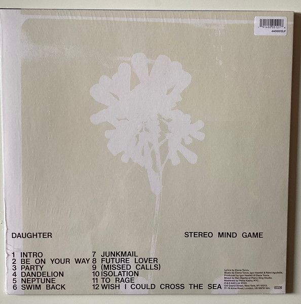 Платівка Daughter – Stereo Mind Game|Дочка-Стерео розумова гра