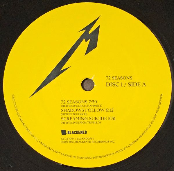 Платівка Metallica – 72 Seasons|Металіка-72 сезони(2xLP)
