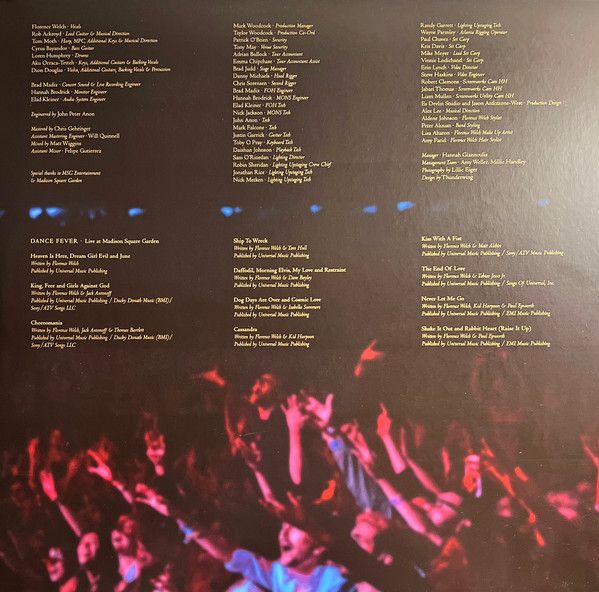 Платівка Florence + The Machine – Dance Fever Live At Madison Square Garden|Флоренс і машина(2xLP)