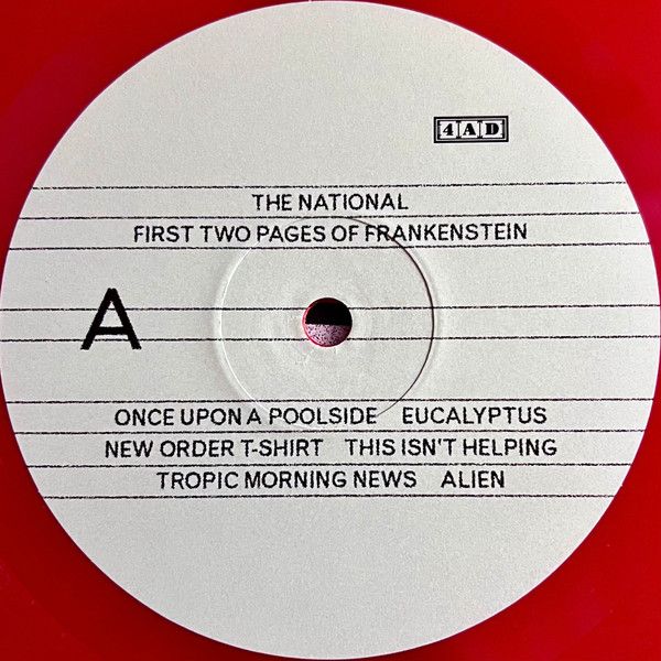 Платівка The National – First Two Pages Of Frankenstein|Національний-Перші дві сторінки Франкенштейна