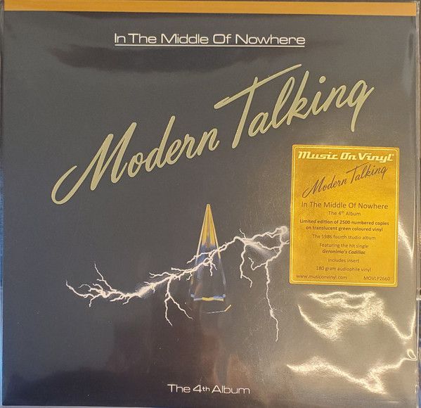 Платівка Modern Talking – In The Middle Of Nowhere - The 4th Album|Модерн Токінг – Посеред Пустки - 4 Альбом