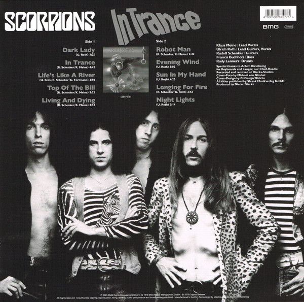 Платівка Scorpions – In Trance|Скорпіони-У трансі