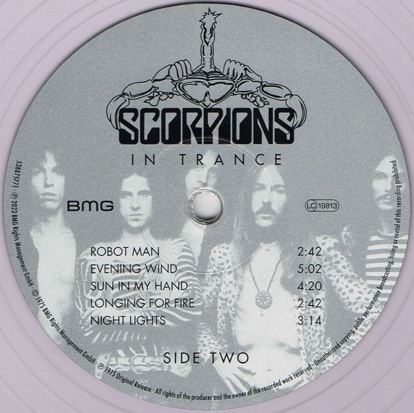 Платівка Scorpions – In Trance|Скорпіони-У трансі