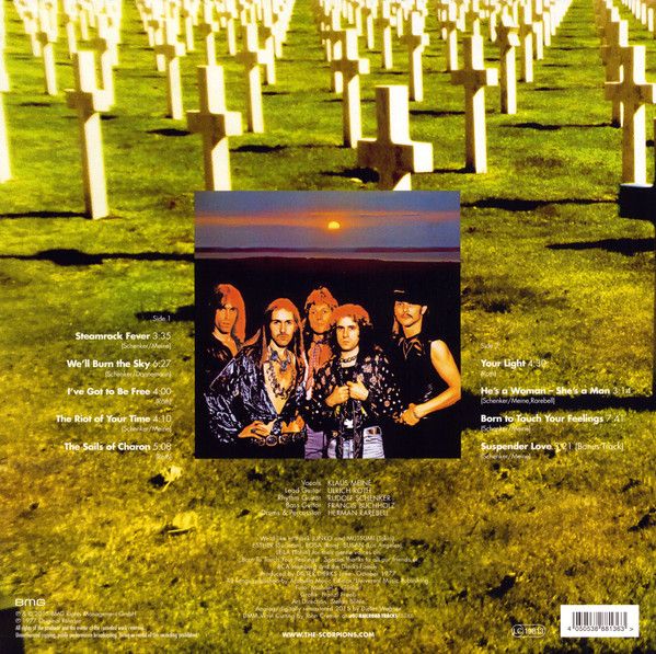 Платівка Scorpions – Taken by Force|Скорпіони-Дикі розваги