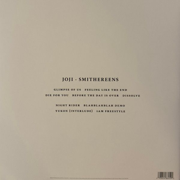 Платівка Joji – Smithereens|Джоджі-Смітеринс
