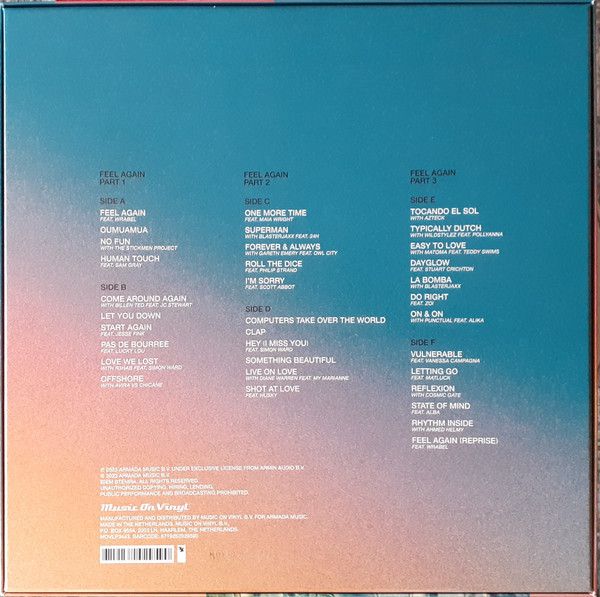 Платівка Armin van Buuren – Feel Again|Армін ван Бюрен(3xLP)