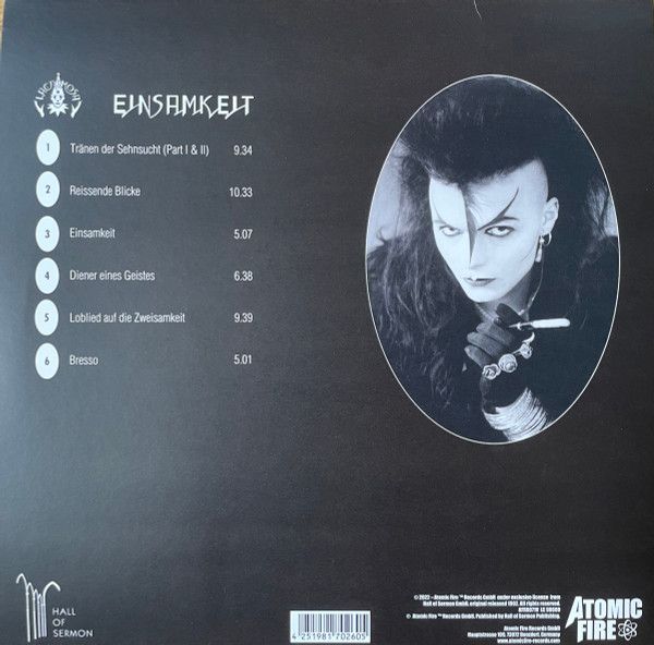 Платівка Lacrimosa – Einsamkeit|Лакрімоза-Самотність