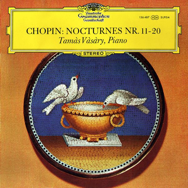 Платівка Chopin, Tamàs Vàsàry – Nocturnes Nr. 11-20 | Тамаш Васарі
