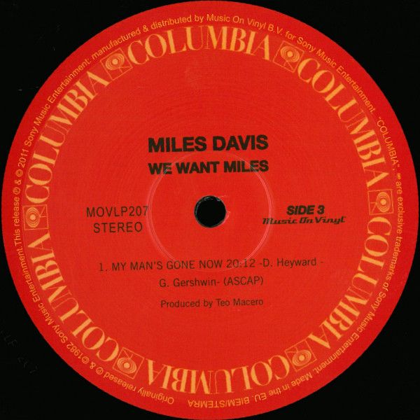 Платівка Miles Davis – We Want Miles|Майлз Девіс-Ми хочемо Майлза(2xLP)