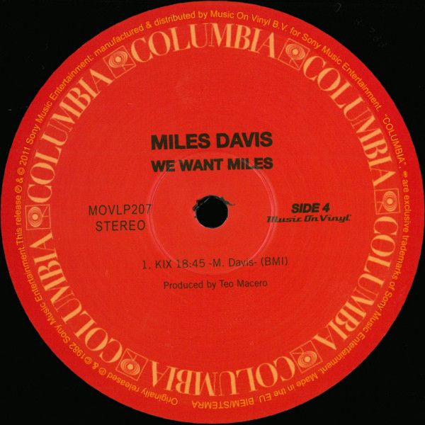 Платівка Miles Davis – We Want Miles|Майлз Девіс-Ми хочемо Майлза(2xLP)