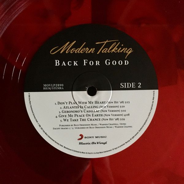 Платівка Modern Talking – Back For|Сучасна розмова-Назад назавжди(2xLP)
