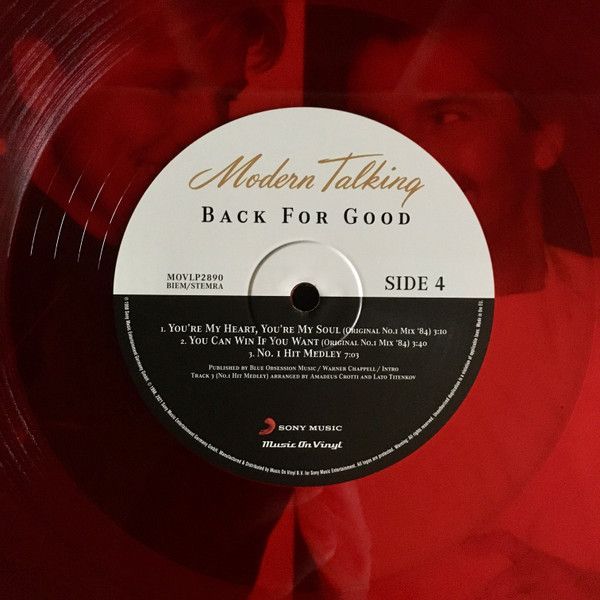 Платівка Modern Talking – Back For|Сучасна розмова-Назад назавжди(2xLP)