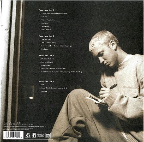 Платівка Eminem – The Marshall Mathers LP|Емінем-Платівка Маршалла Мезерса(2xLP)