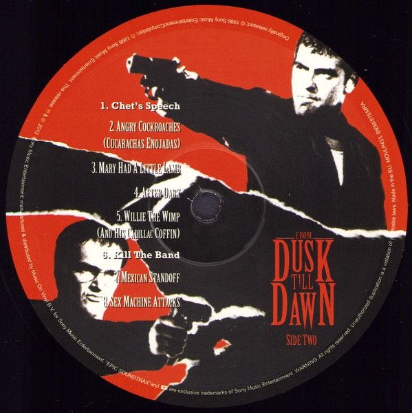 Платівка Various – From Dusk Till Dawn (Music From The Motion Picture)|«Від заходу до світанку»