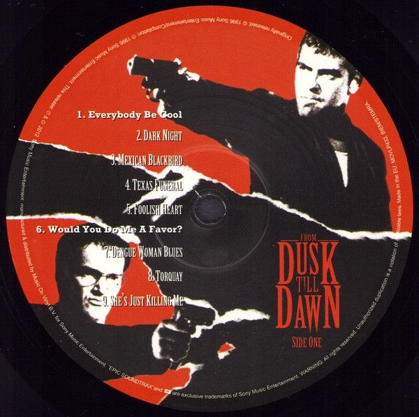 Платівка Various – From Dusk Till Dawn (Music From The Motion Picture)|«Від заходу до світанку»