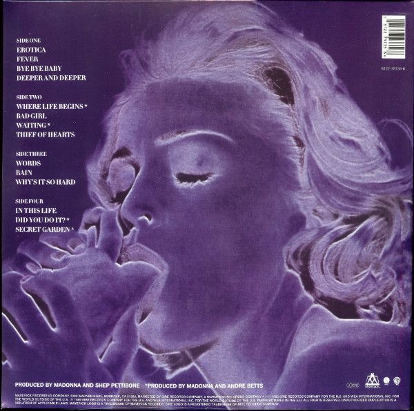 Платівка Madonna – Erotica|Мадонна-Еротика(2xLP)