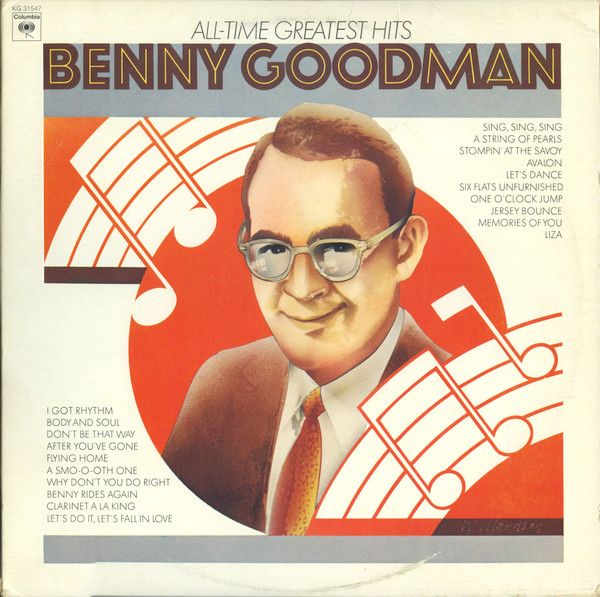 Платівка Benny Goodman – All-Time Greatest Hits | Бенні Гудман –найкращі хіти всіх часів