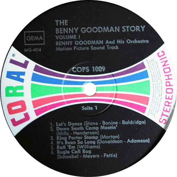 Платівка Benny Goodman – The Benny Goodman Story Vol. 1