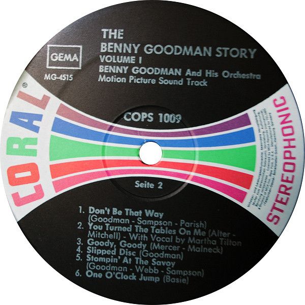 Платівка Benny Goodman – The Benny Goodman Story Vol. 1
