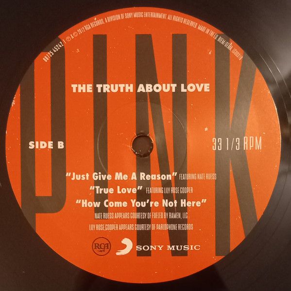Платівка P!NK – The Truth About Love|Пінк-Правда про кохання(2xLP)