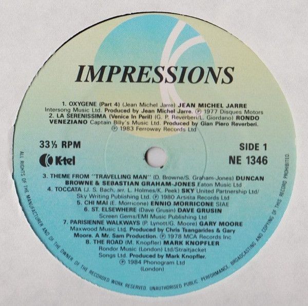 Платівка Various – Impressions (15 Instrumental Images)
