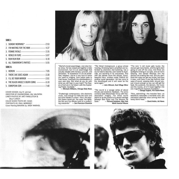 Платівка The Velvet Underground & Nico – The Velvet Underground & Nico (45th Anniversary Edition)|Оксамитове підпілля і Ніко