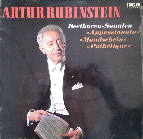 Платівка Arthur Rubinstein, Beethoven – Beethoven-Sonaten "Appassionata" "Monschein" "Pathétique"|Артур Рубінштейн