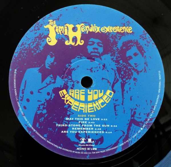 Платівка The Jimi Hendrix Experience – Are You Experienced|Досвід Джимі Хендрікса-Ви досвідчені?