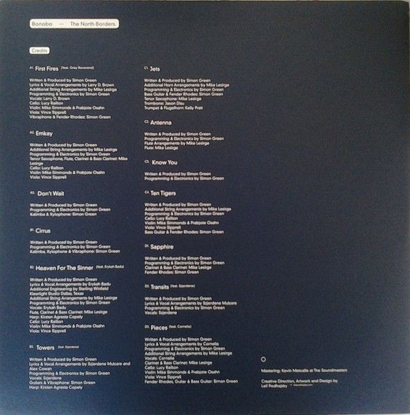 Платівка Бонобо – Зе Норс Бордерс | Bonobo – The North Borders(2LP)