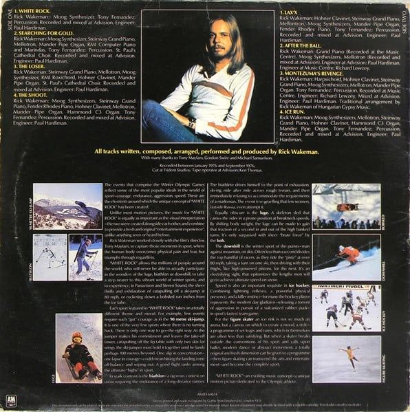 Платівка Rick Wakeman – White Rock | Рік Вейкман – Біла скеля