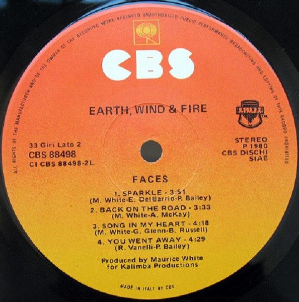Платівка Earth, Wind & Fire – Faces