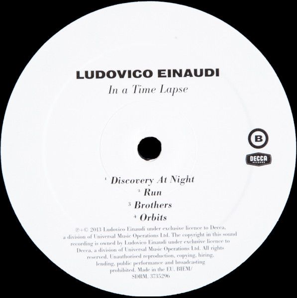 Платівка Ludovico Einaudi – In A Time Lapse|Людовіко Ейнауді(2xLP)