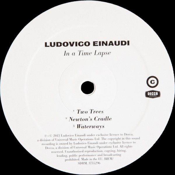 Платівка Ludovico Einaudi – In A Time Lapse|Людовіко Ейнауді(2xLP)