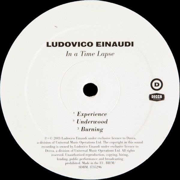 Платівка Ludovico Einaudi – In A Time Lapse|Людовіко Ейнауді(2xLP)