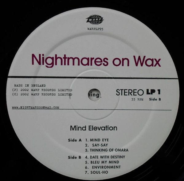 Платівка Nightmares On Wax – Mind Elevation|Кошмари на воску(2xLP)
