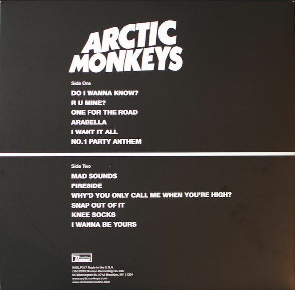 Платівка Arctic Monkeys – AM