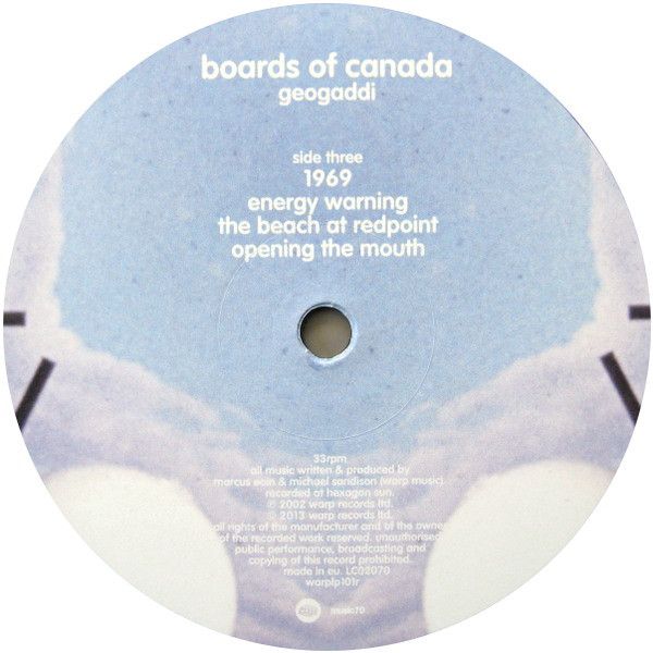 Платівка Boards Of Canada – Geogaddi|Ради Канади-Геогадді(2xLP)
