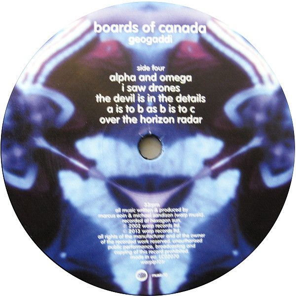 Платівка Boards Of Canada – Geogaddi|Ради Канади-Геогадді(2xLP)