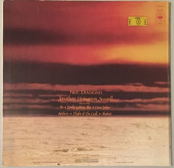 Платівка Neil Diamond – Jonathan Livingston Seagull (Original Motion Picture Sound Track)|Ніл Даймонд