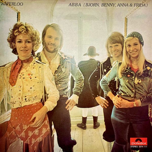 Платівка ABBA, Bjorn, Benny, Anna & Frida – Waterloo|ABBA-Ватерлоо