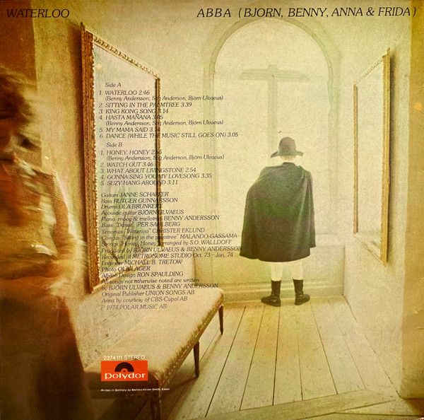 Платівка ABBA, Bjorn, Benny, Anna & Frida – Waterloo|ABBA-Ватерлоо