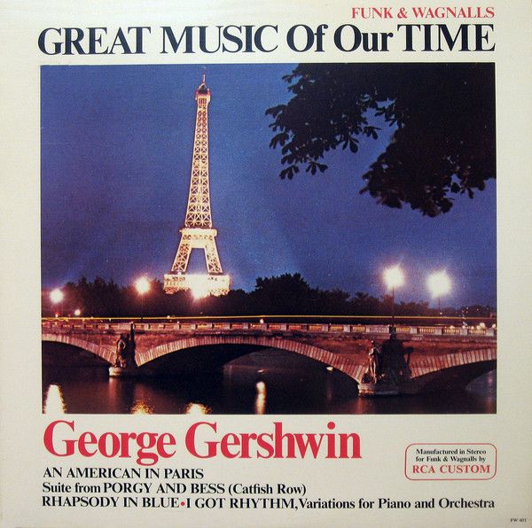 Платівка Leonard Slatkin, St. Louis Symphony Orchestra – Great Music Of Our Time/George Gershwin