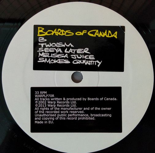 Платівка Boards Of Canada – Twoism|Ради Канади-Двоізм