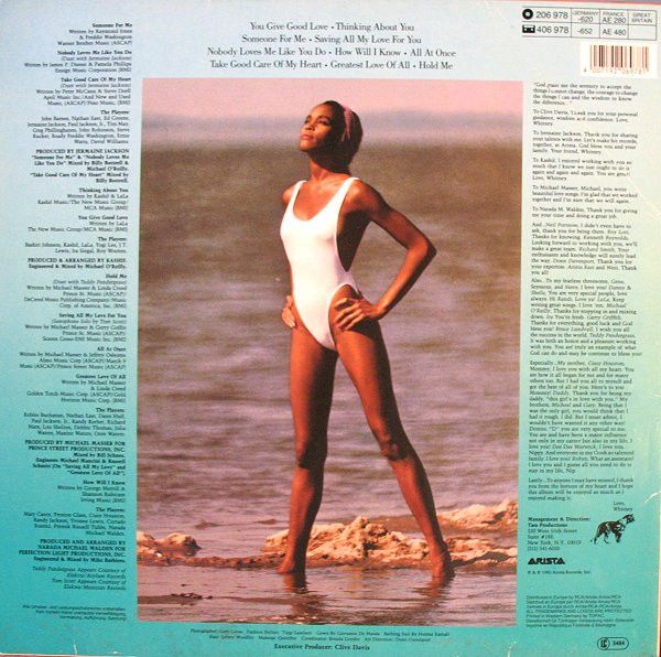 Платівка Whitney Houston – Вітні Х'юстон