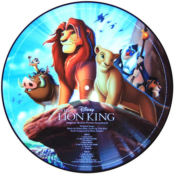 Платівка Various – The Lion King (Original Motion Picture Soundtrack)|Король Лев: оригінальний саундтрек до фільму